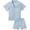 Petite Plume Boy's Spring Gingham Two-piece Set In White