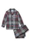 PETITE PLUME PETITE PLUME KIDS' WESTMINSTER TARTAN COTTON BLEND PAJAMAS