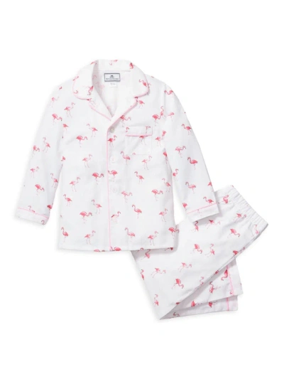 Petite Plume Little Kid's, & Kid's Flamingo Cotton-blend Pajamas