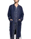 Petite Plume Luxe Pima Robe In Navy