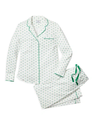 Petite Plume Match Point Print Pajama Set