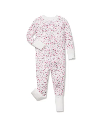 Petite Plume Peekaboo Romper In White