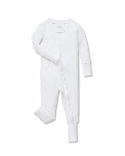 Petite Plume Peekaboo Romper In White