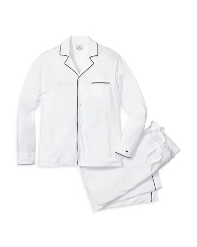 Petite Plume Pima Cotton Pajama Set In White