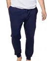 Petite Plume Pima Lounge Pants In Navy