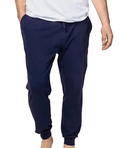 Petite Plume Pima Lounge Pants In Navy