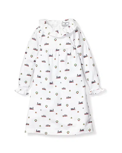 Petite Plume Scarlett Nightgown In White