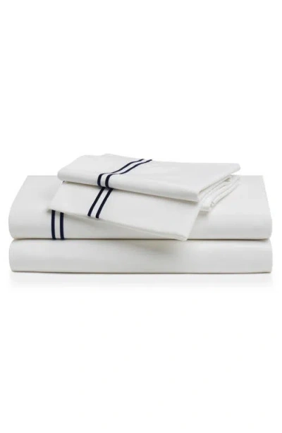Petite Plume Signature Collection Sheet Set In White
