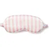 PETITE PLUME PETITE PLUME STRIPE SILK SLEEP MASK