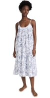 PETITE PLUME TIMELESS TOILE CHLOE NIGHTGOWN WHITE/NAVY