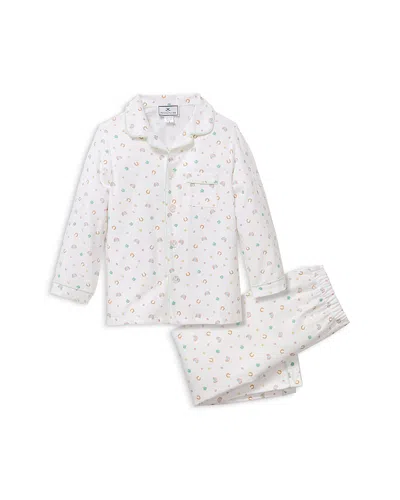 Petite Plume Unisex Good Luck Charms Classic Pajama Set - Baby, Little Kid, Big Kid In White
