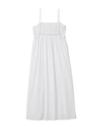 Petite Plume Voile Luna Nightgown In White