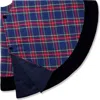 Petite Plume Windsor Tartan Cotton Tree Skirt In Blue