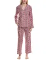 Petite Plume X 2pc Pajama Set In Pink