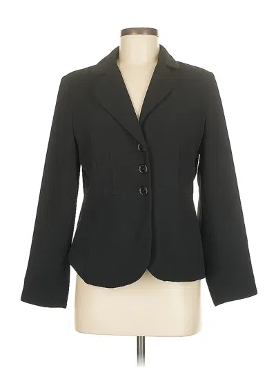 Pre-owned Petite Sophisticate Blazer Jacket In Black