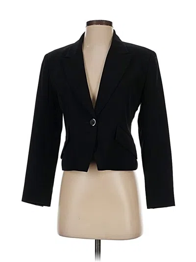 Pre-owned Petite Sophisticate Blazer Jacket In Black