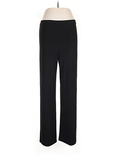 Pre-owned Petite Sophisticate Casual Pants In Black