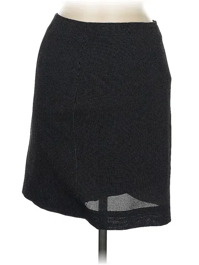 Pre-owned Petite Sophisticate Casual Skirt In Black
