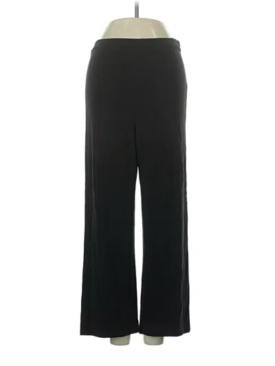 Pre-owned Petite Sophisticate Dress Pants In Black