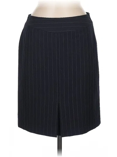 Pre-owned Petite Sophisticate Formal Skirt In Black
