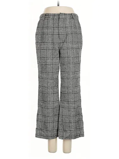 Pre-owned Petite Studio New York Wool Pants In Gray