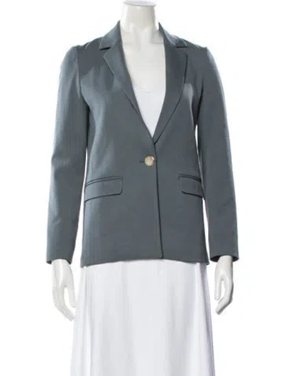 Pre-owned Petite Studio Nyc Blazer In Blue