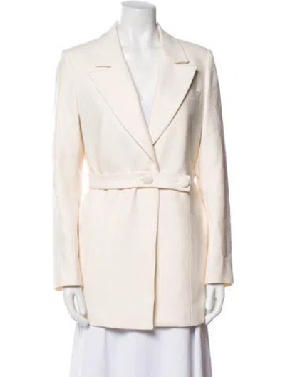 Pre-owned Petite Studio Nyc Coat In Neutral