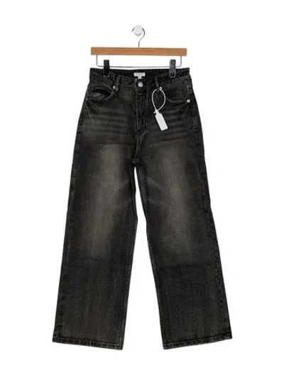 Pre-owned Petite Studio Nyc High-rise Wide Leg Jeans W/ Tags In Multi