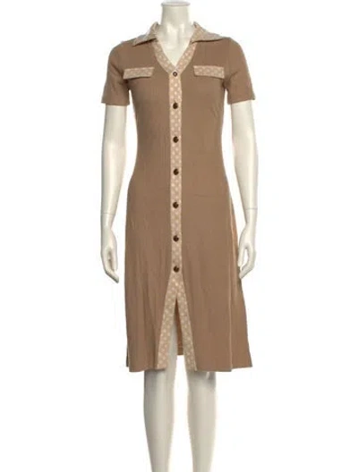 Pre-owned Petite Studio Nyc Knee-length Dress W/ Tags In Neutral