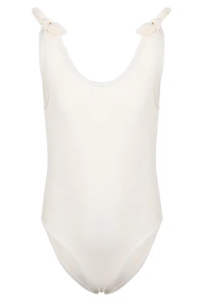 Petites Pommes Elizabeth Swimsuit Creme