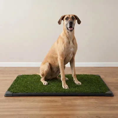 Petmaker Artificial Grass Pee Pads For Dogs - 3 Pack 50.5” X 33” Replacement Turf Artificial Grass Pads For I