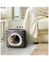 Petmaker Cat Pet Bed Cave In Gray