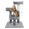 Petmaker Cat Tree With Interactive Cheese Wheel In Gray