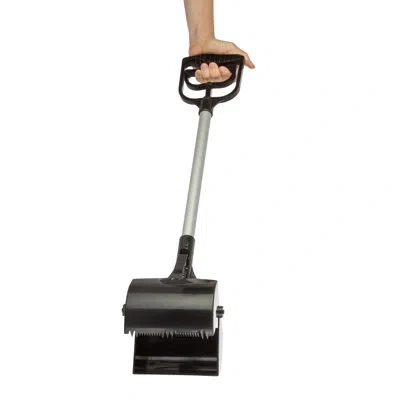 Petmaker Pet Maker Pet Pooper Scooper With Long Handle In Black;gray