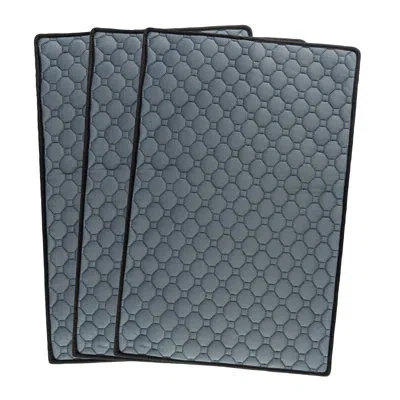 Petmaker Washable Pee Pads For Dogs 3-pack, 27.87” X 18” Super Absorbent Reusable Puppy Pads For Dog Pee Gras