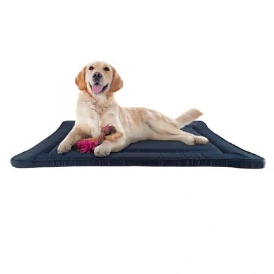 Petmaker Waterproof Dog Crate Pad In Navy