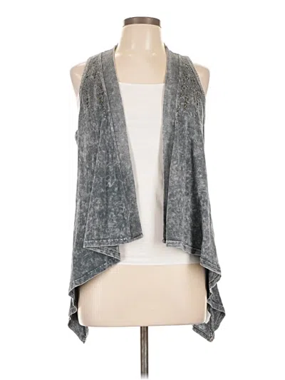 Pre-owned Petrol Kimono In Gray