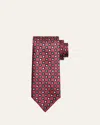 Petronius 1926 Men's Limited Edition Geometric Silk Tie
