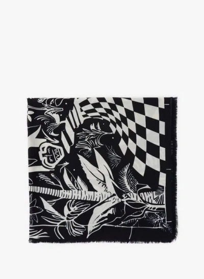 Petrusse Écharpe À Imprimé En Cachemire In Blue