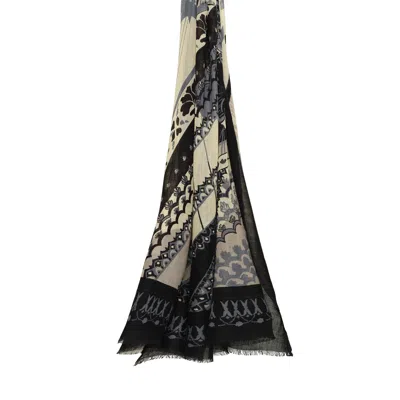 Petrusse Women's Stole - Sous Le Ciel De Paris Black