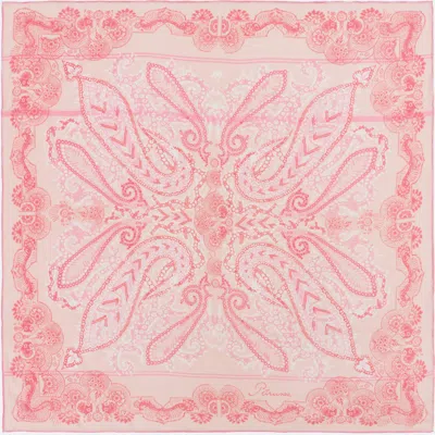 Petrusse Women's Wool Scarf - Moon Twill Pink