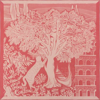 Petrusse Women's Wool Scarf - Olivier Powder Pink