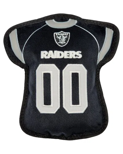 Pets First Nfl Las Vegas Raiders Jersey Tough Toy In Multicolor