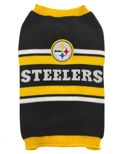 Pets First Nfl Pittsburgh Steelers Pet Sweater In Multicolor