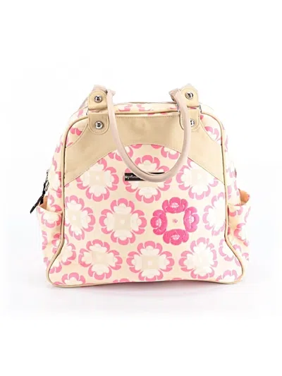 Pre-owned Petunia Pickle Bottom Diaper Bag In Pink