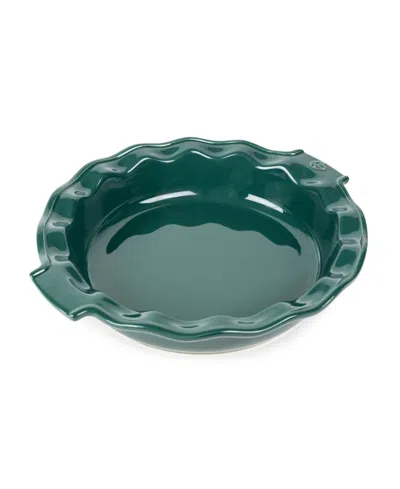 Peugeot Appolia Ceramic 1.5-quart Pie Dish In Green
