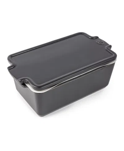 Peugeot Appolia Ceramic 6-quart Terrine With Press In Gray