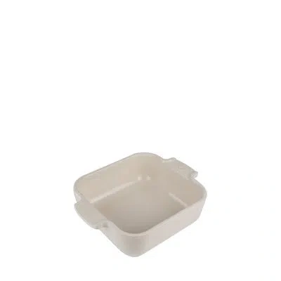 Peugeot Appolia Petite Square Baking Dish In Ecru
