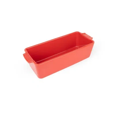 Peugeot Appolia Rectangular Baking Dish/loaf Pan In Red