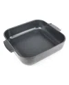 Peugeot Appolia Square 11.5" Ceramic Baking Dish In Multi